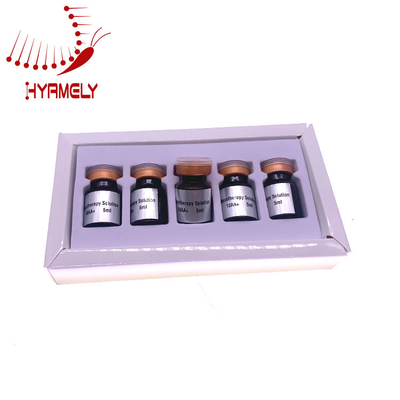 5ml Non Cross Linked Hyaluronic Acid Mesotherapy Serum Unisex Pack of 5vials in One Box