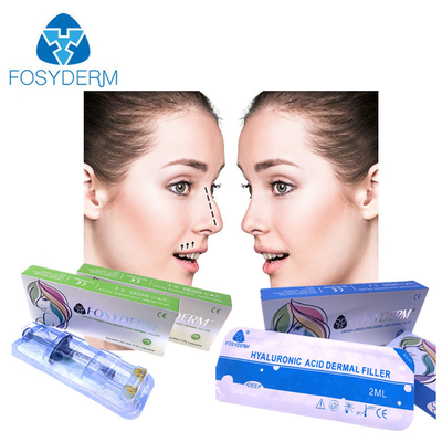 Fosyderm 2ml Hyaluronic Acid Dermal Filler For Facial Wrinkles Lips Chin Cheeks