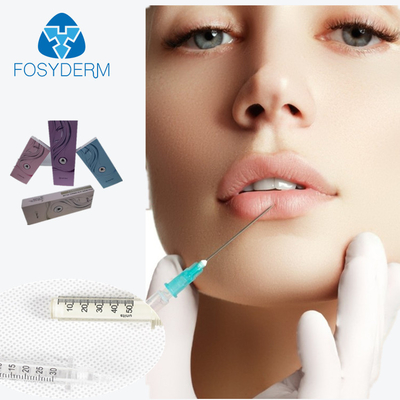 1ml Hyaluronic Acid Dermal Filler Wrinkle Facial Contour Fine Derm Deep Fosyderm For Lips