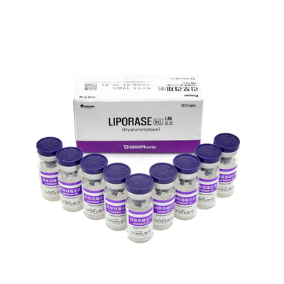 10 Vial / Box Liporase Dissolves Hyaluronic Acid Injection Lyase